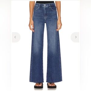 FRAME Le Slim Palazzo in Mermaid Wash